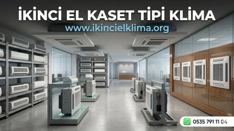 İkinci el kaset tipi klima modelleri ve fiyatları