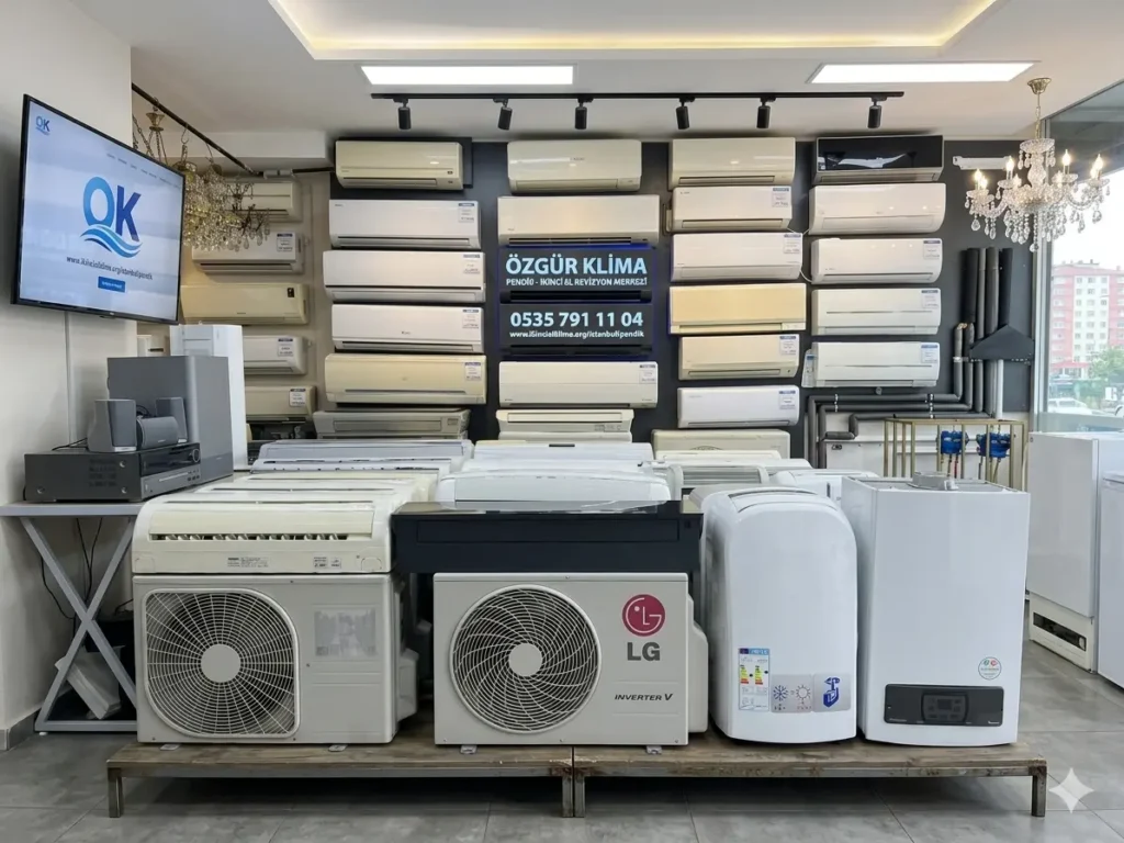 İstanbul genelinde değerinde ikinci el klima alımı ve nakit ödeme